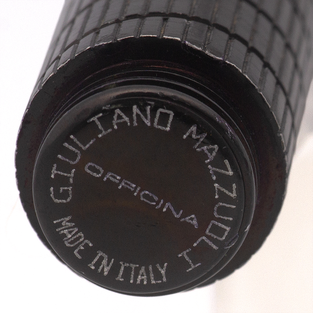 Giuliano Mazzuoli Fresa Ballpoint Pen - Black w Chrome Trim